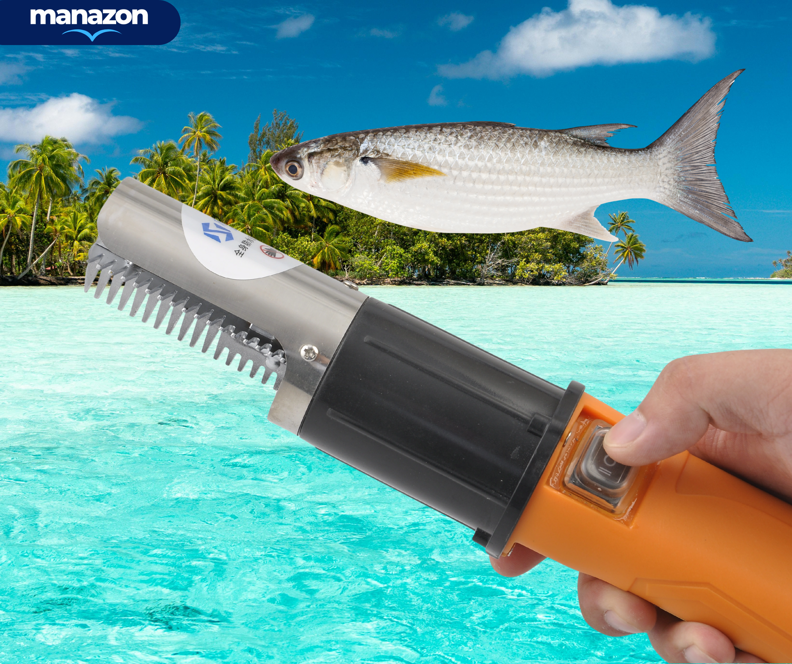 FISH PRO  - Écailleur automatique de poisson