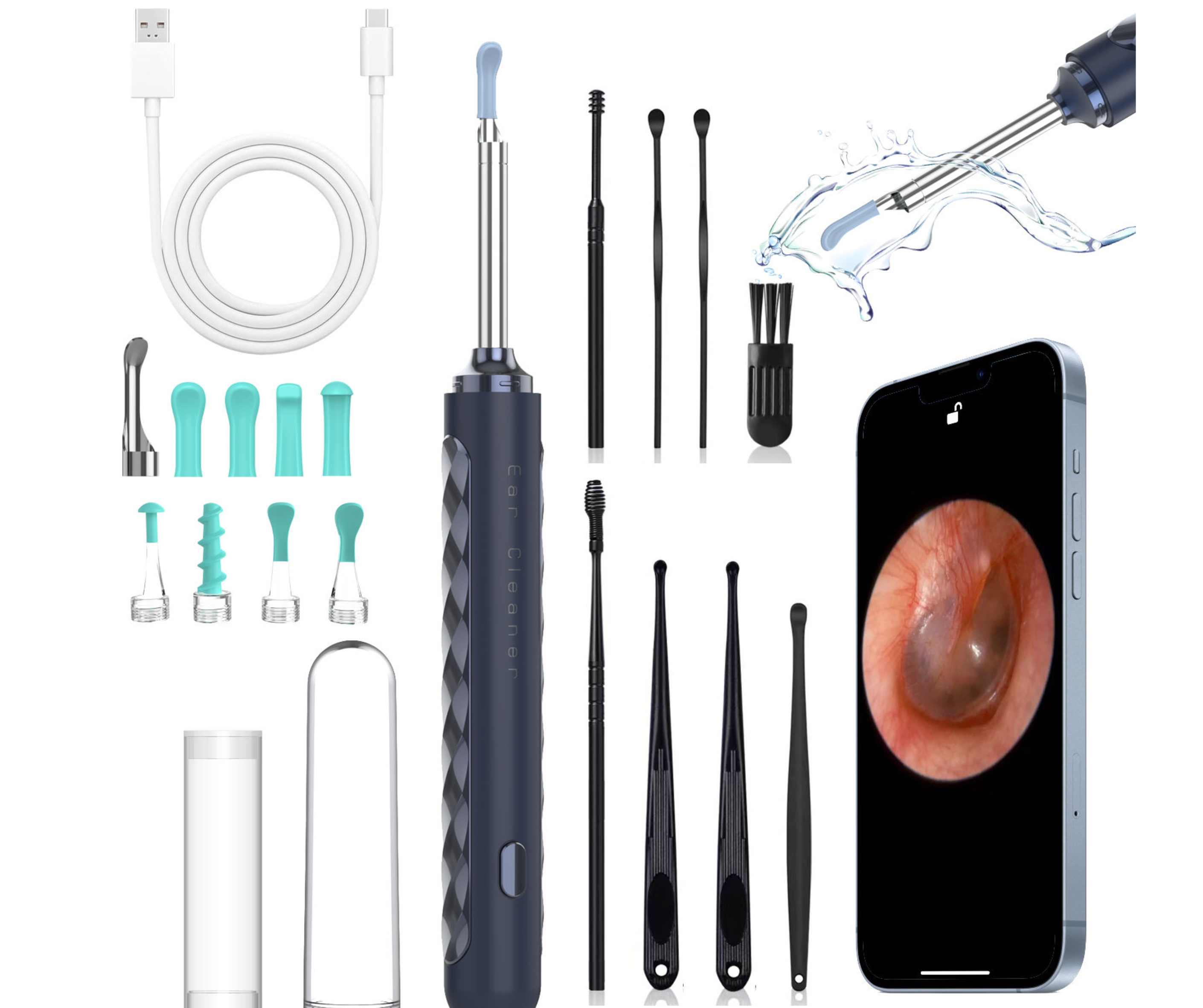 EAR CLEANER - Nettoyeur d'oreille intelligent avec camera HD