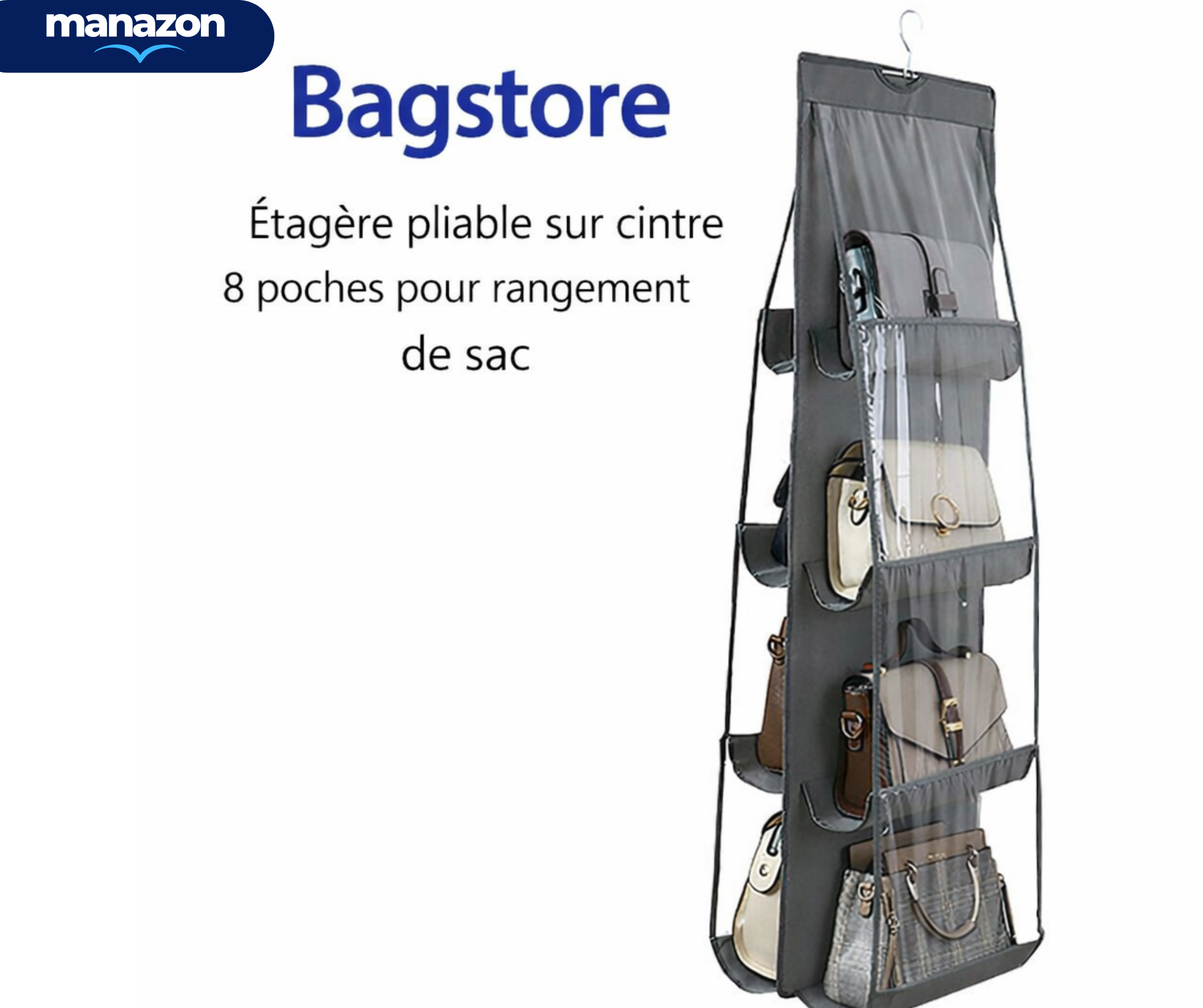 STORE BAG - Sac de rangements intelligent lot de 2