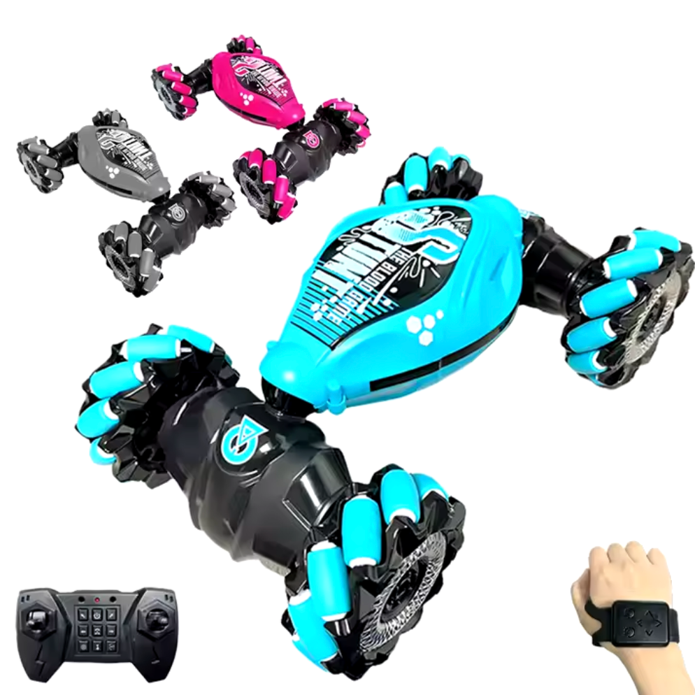 STUNT CAR- Voiture télécommandée avec poignet et standard