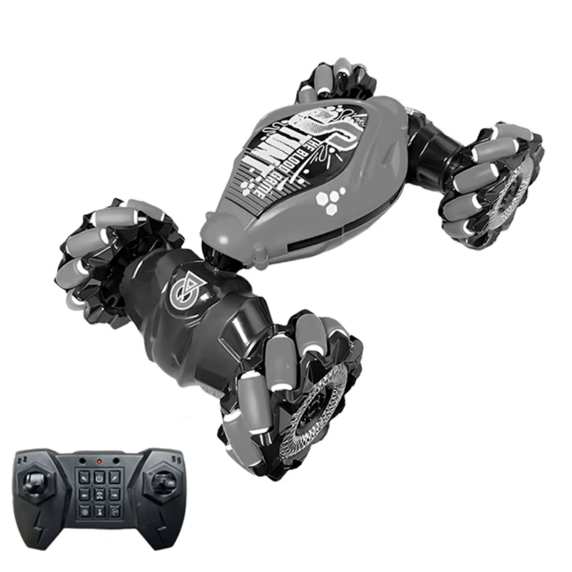 STUNT CAR- Voiture télécommandée avec poignet et standard