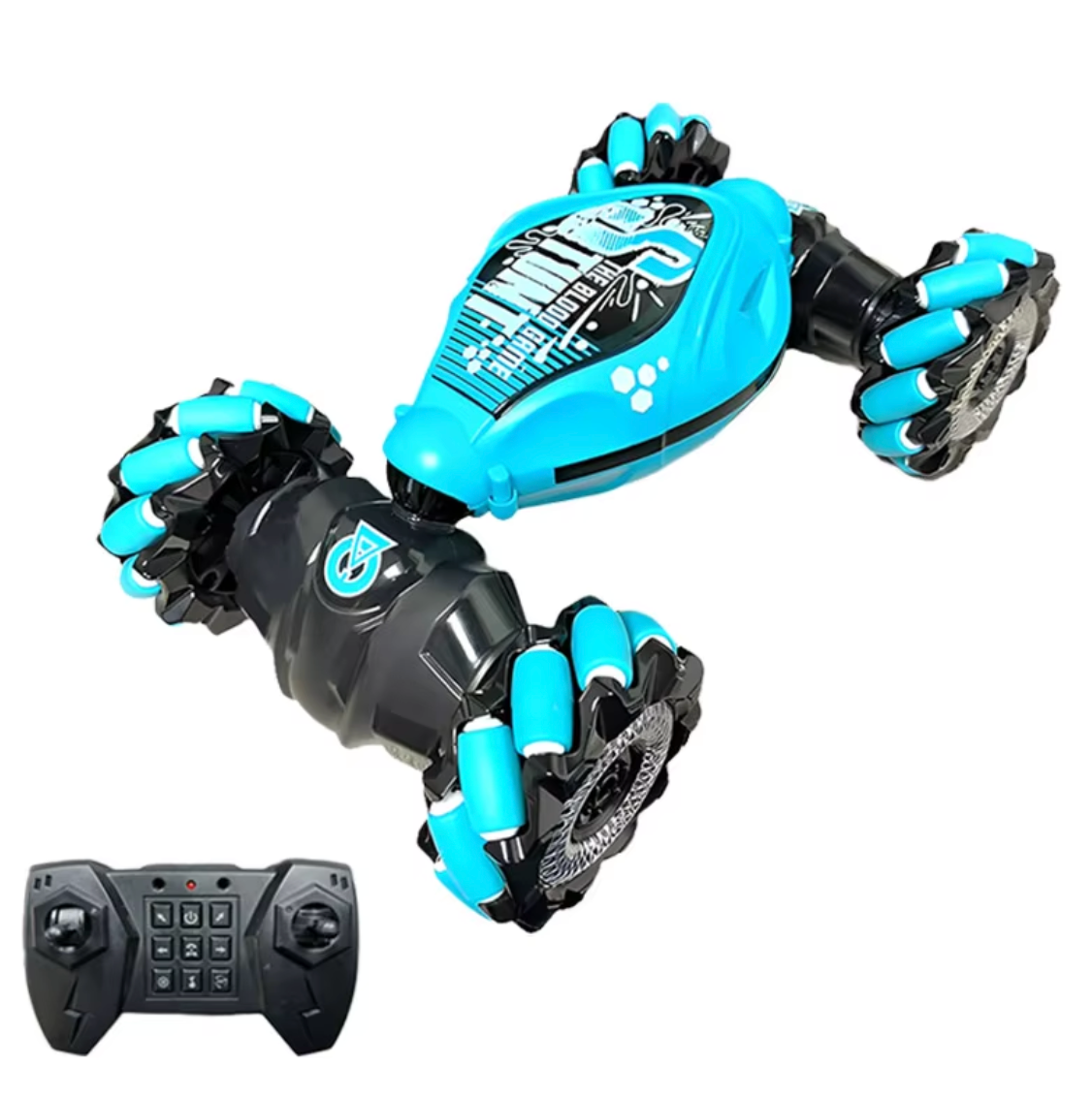 STUNT CAR- Voiture télécommandée avec poignet et standard