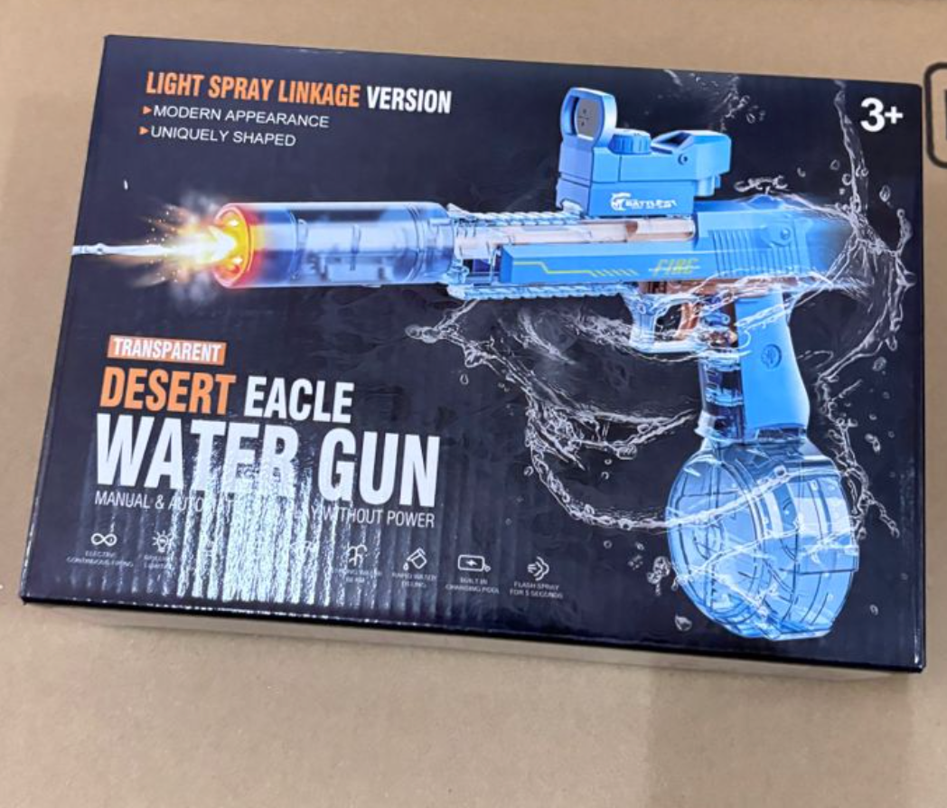 WATER GUN Pistolet à eau automatique avec mitraillette