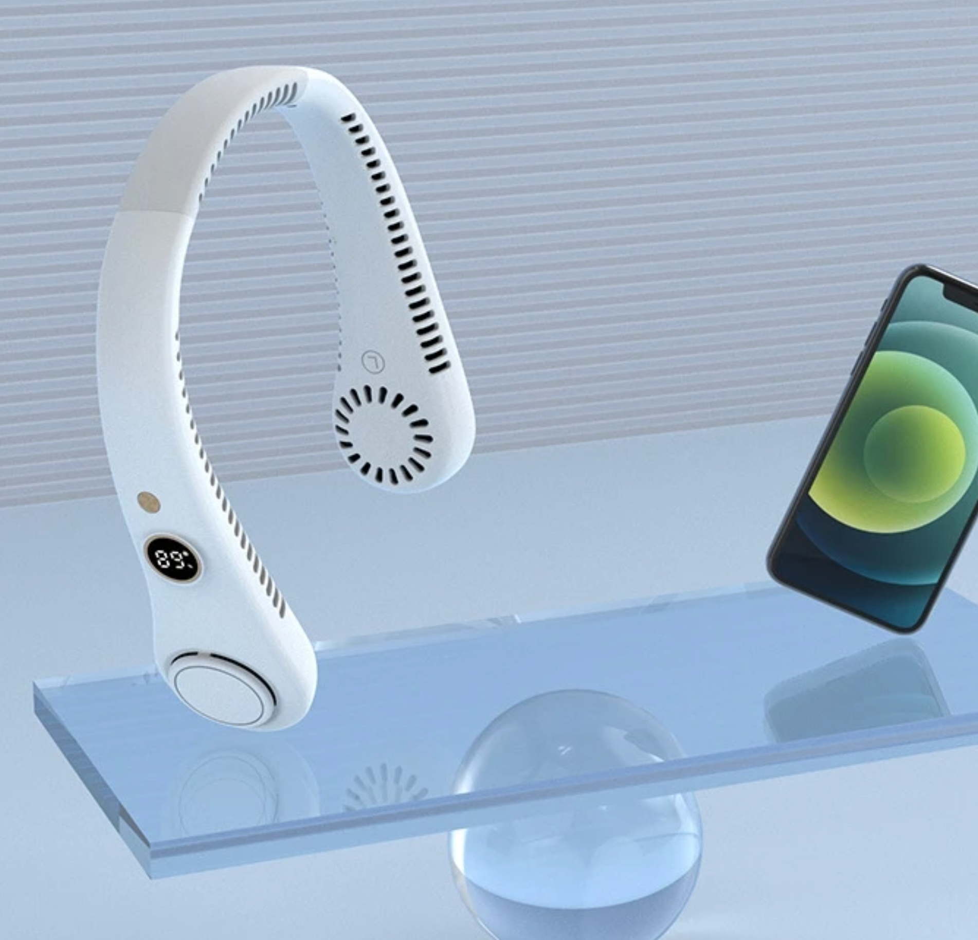 Ventilateur portable pour cou