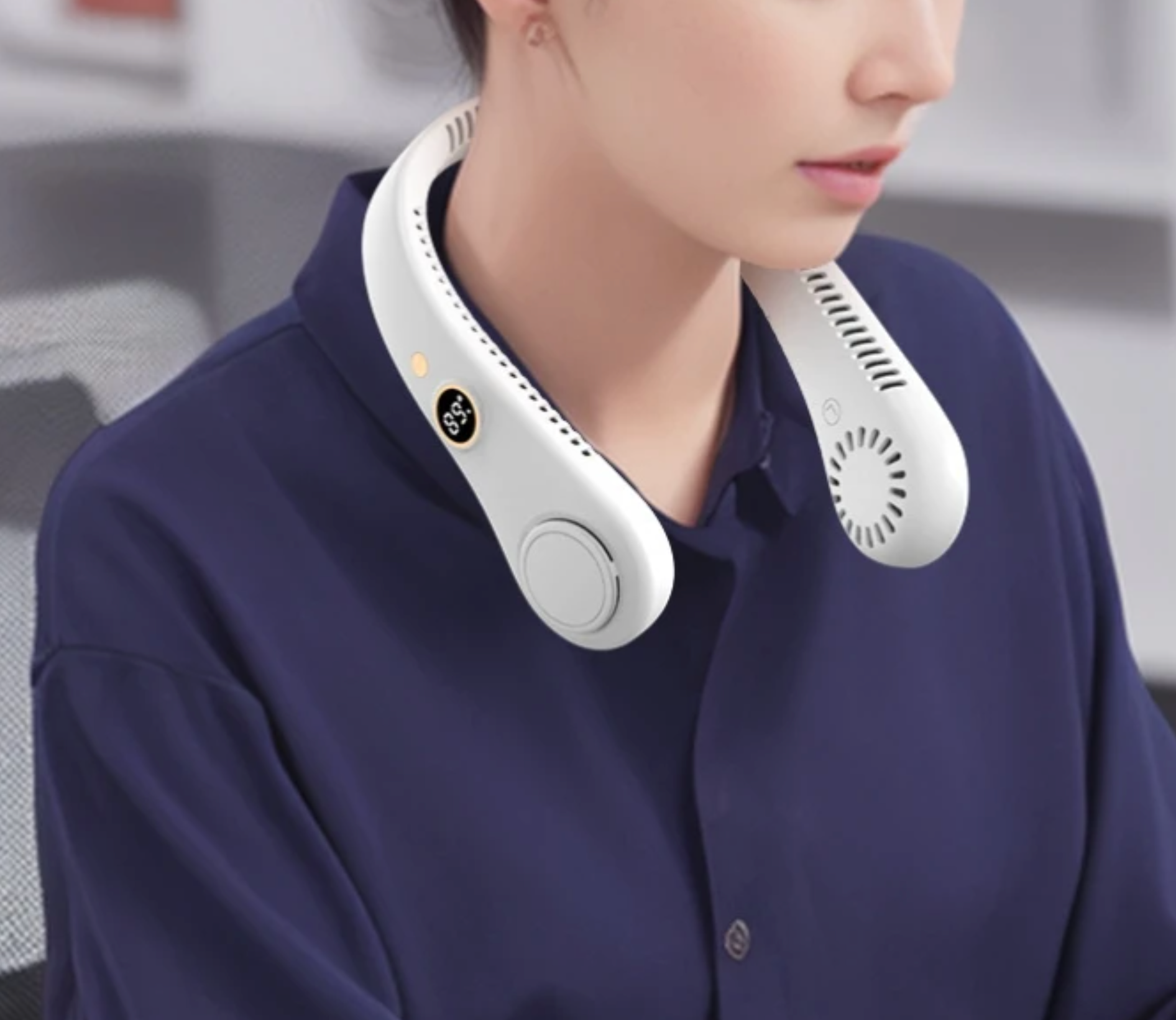 Ventilateur portable pour cou