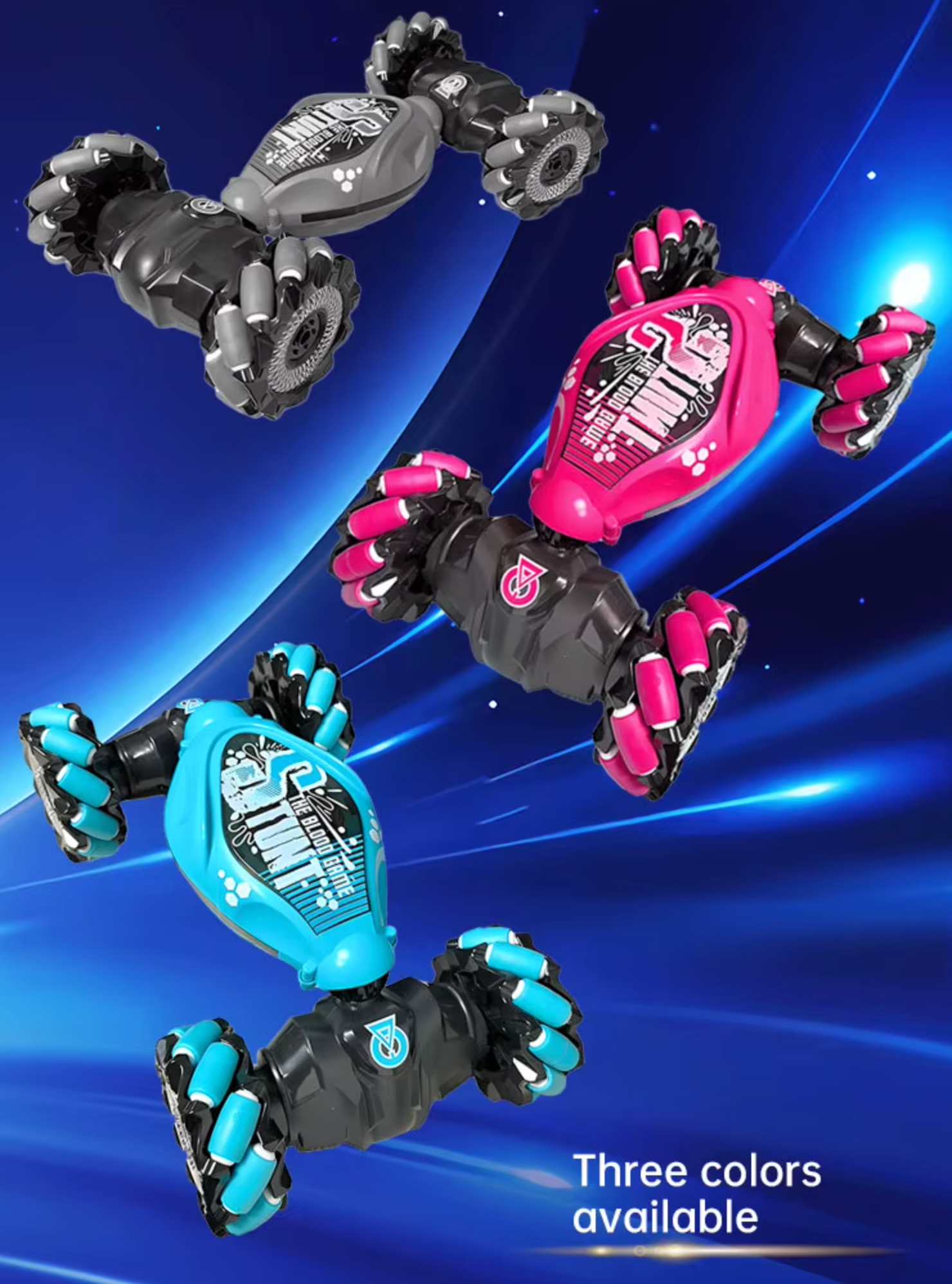 STUNT CAR- Voiture télécommandée avec poignet et standard