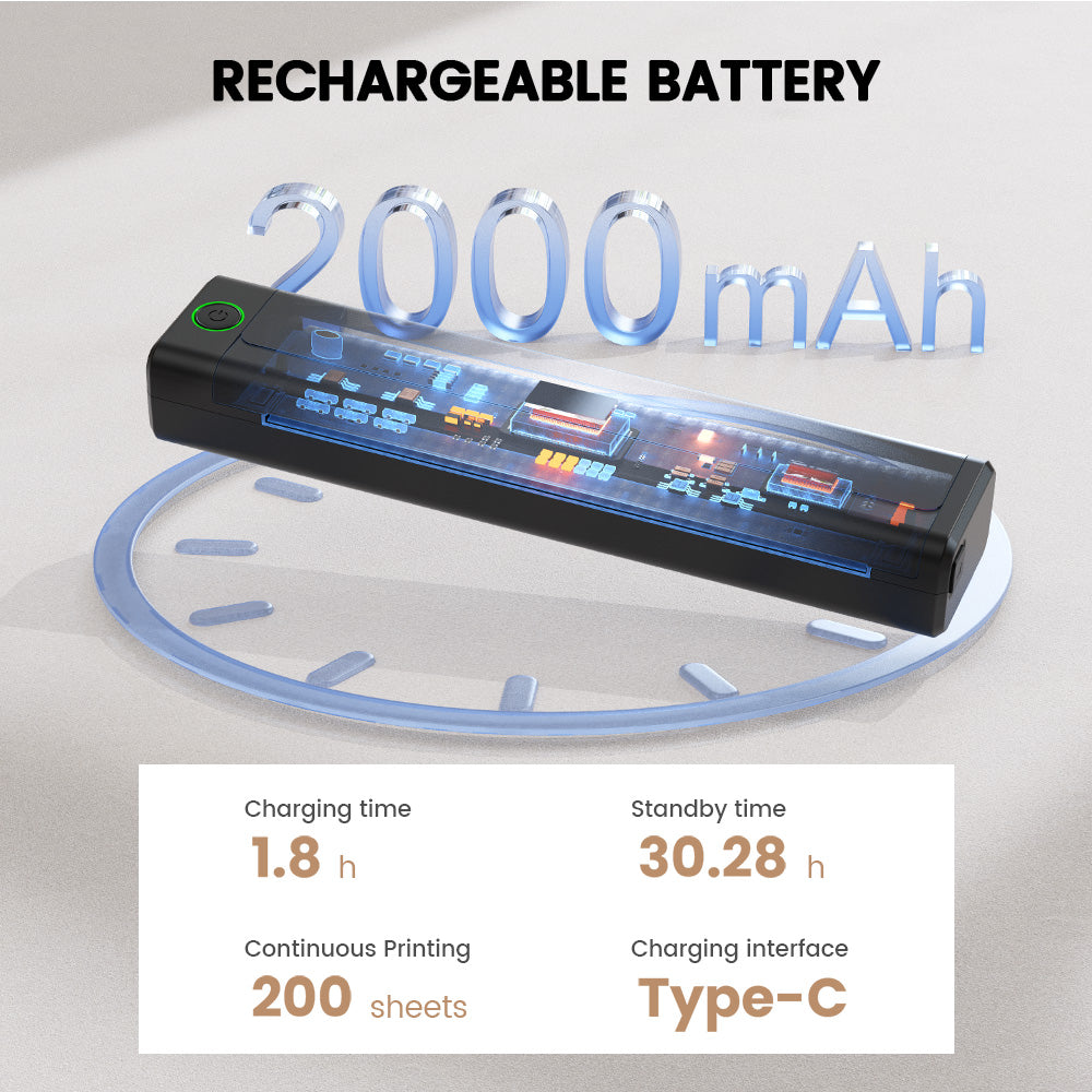 Magic printer-Imprimante thermique portable