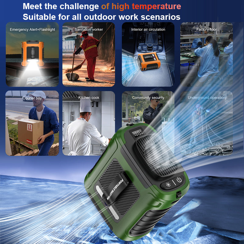 Air Flow Ventilateur Portable 3 en 1